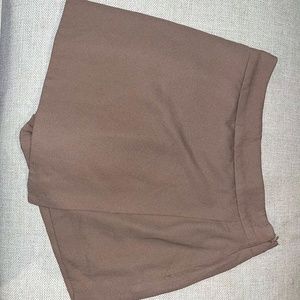 XS Taupe Wrap-Skirt